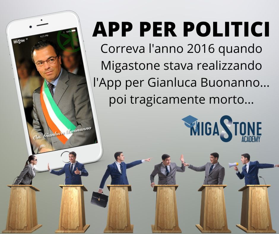 , App per Politici, correva l&#8217;anno 2016 quando Gianluca Buonanno&#8230;., Migastone Blog